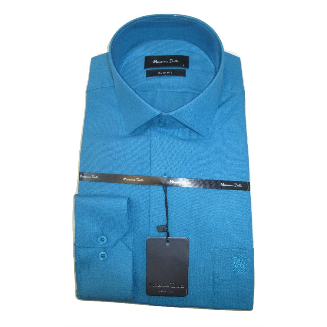 پیراهن massimo dutti پارچه ترک اسلیم فیت سایز L